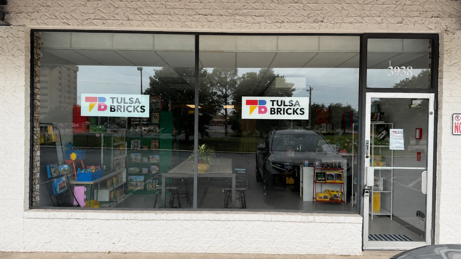 Tulsa Bricks storefront at Highland Plaza, 3938 S Hudson Ave, Tulsa, Oklahoma